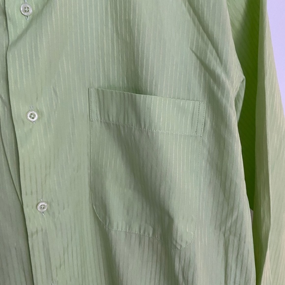 Strauss Long Sleeve Button Down Dress Shirt Size L - Picture 6 of 16